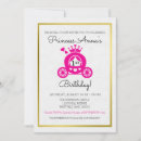 Recherche de princesse 1ans anniversaire invitations Chic