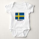 Recherche de suède bébé vêtements Drapeau de la suède