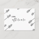 Search for flatness business cards Aesthetician