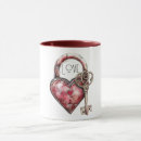 Search for lock and key mugs For her
