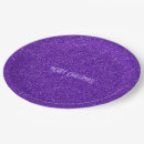 Search for purple christmas plates Chic