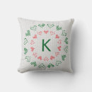 Search for knitted christmas pillows Modern