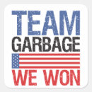 Search for garbage square stickers Republican