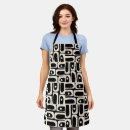 Search for modern geometric aprons Vintage