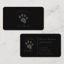 Search for veterinarian business cards Hospital