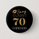 Search for 70 years old buttons Happy birthday