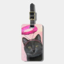 Recherche de chat noir bagages étiquettes Animaux