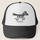 Search for zebra baseball hats illustration
