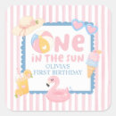 Search for pool square stickers Beach birthday