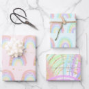 Search for rainbow wrapping paper baby shower