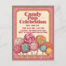 Search for candy invitations Celebration