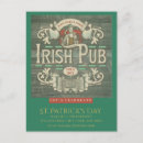 Recherche de pub irlandais cartes postales Boire