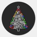 Search for colour matching stickers Xmas