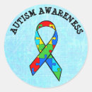 Search for autism awareness ribbon stickers Pieces