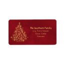Search for tree lights return address labels Traditional
