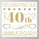 Search for 40th anniversary posters Hearts