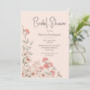 Search for peach bridal shower invitations Simple