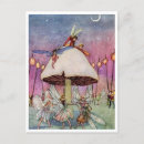 Search for fairy mushroom postcards Moon