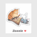 Recherche de souris de chat autocollants Pour enfants