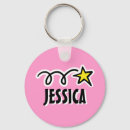 Search for pink star keychains For kids