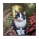 Recherche de poupée carreaux Félin