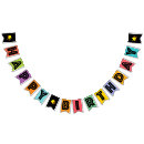 Search for yellow and black bunting flags Bold typography