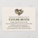 Search for camo baby boy shower invitations Hunter