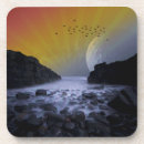Recherche de roches rocheuses dessous de verres Mer