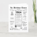 Recherche de 1964 vœux cartes Année de naissance