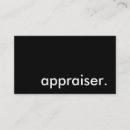 Search for appraiser business cards Professional