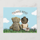 Search for cowboy thank you postcards Rustic