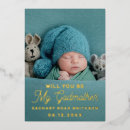 Search for will you be my godmother cards Modern