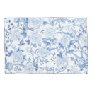 Search for blue bird pillowcases Blue and white