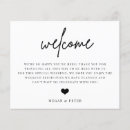 Search for welcome party enclosure cards Simple