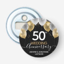 Search for 50th anniversary buttons Glitter