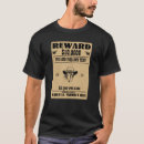 Search for wanted poster tshirts Cowboy