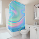 Search for holographic shower curtains Rainbow