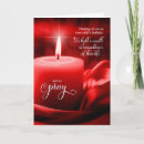 Recherche de bougies allumées cartes postales Rouge