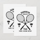 Search for badminton holiday cards Sports