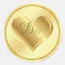 Recherche de monogramme g autocollants Coeur