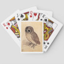 Search for owl playing cards Watercolor