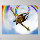Search for black sky posters Rainbow