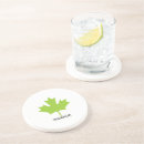 Search for tree leaf coasters Green
