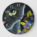 Recherche de black cat horloges Chat