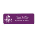 Search for chandelier return address labels Victorian