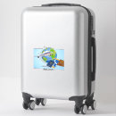 Search for plane ticket stickers Suitcase
