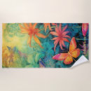 Search for butterfly beach towels Vibrant