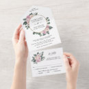 Search for floral circle wedding invitations Botanical