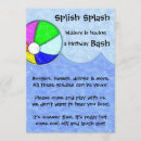 Search for splash bash invitations Blue