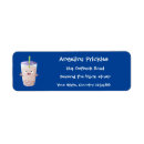 Search for bubbles return address labels Cute